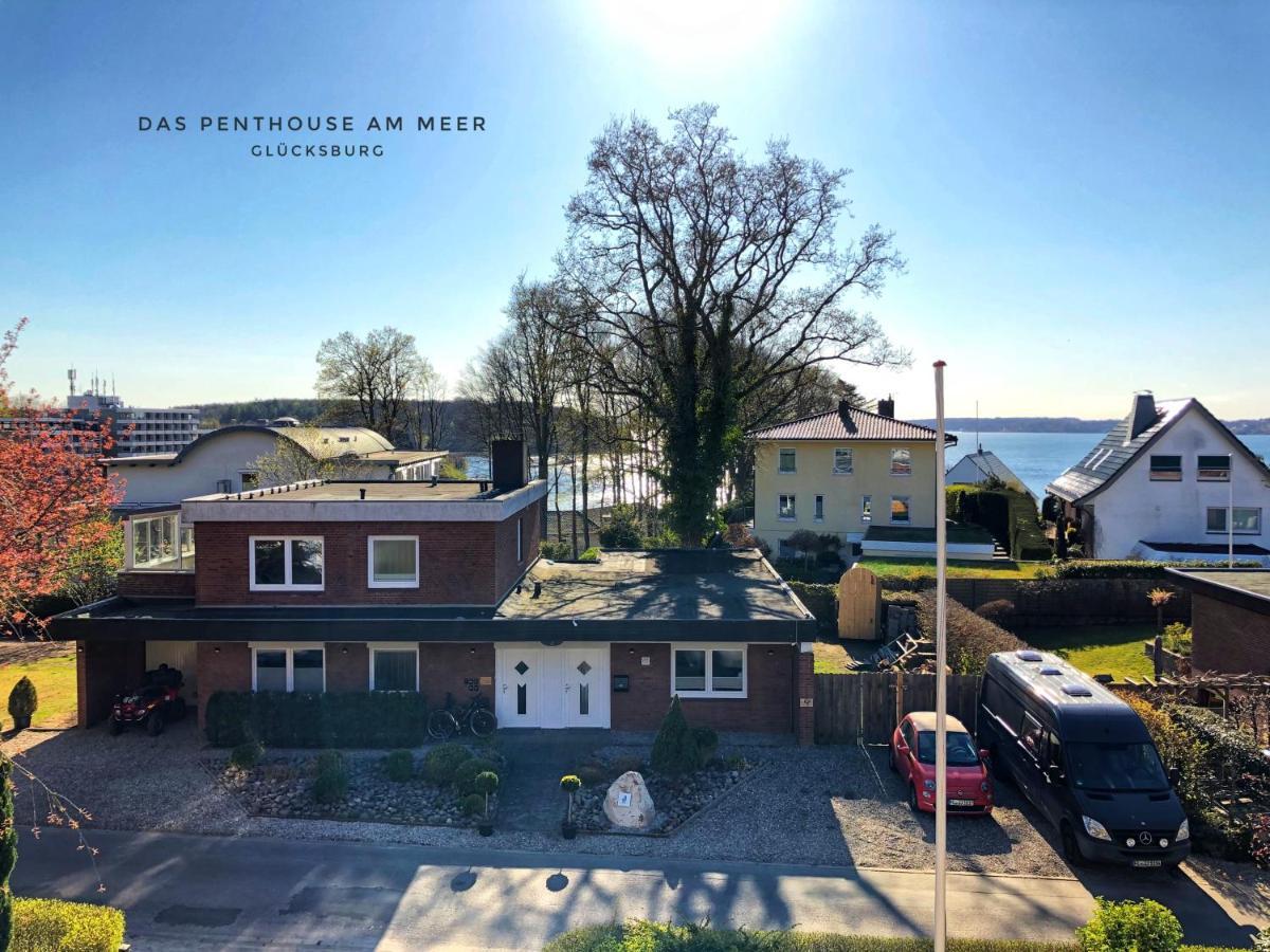 Das Penthouse Am Meer - Logenplatz An Der Foerde - Glücksburg Dış mekan fotoğraf