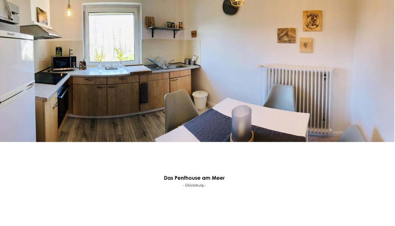 Das Penthouse Am Meer - Logenplatz An Der Foerde - Glücksburg Dış mekan fotoğraf
