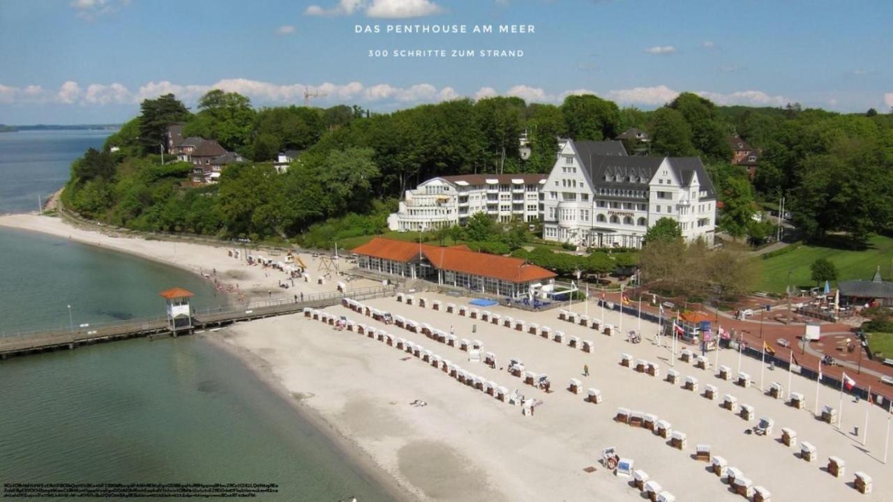 Das Penthouse Am Meer - Logenplatz An Der Foerde - Glücksburg Dış mekan fotoğraf