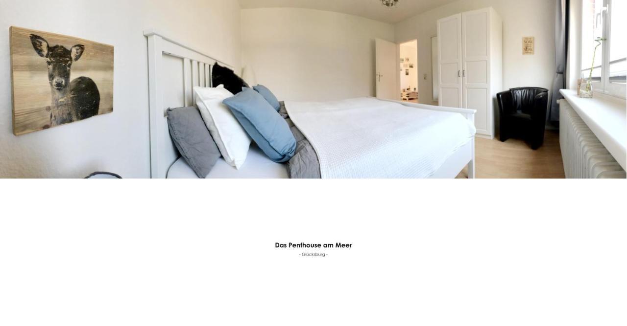 Das Penthouse Am Meer - Logenplatz An Der Foerde - Glücksburg Dış mekan fotoğraf