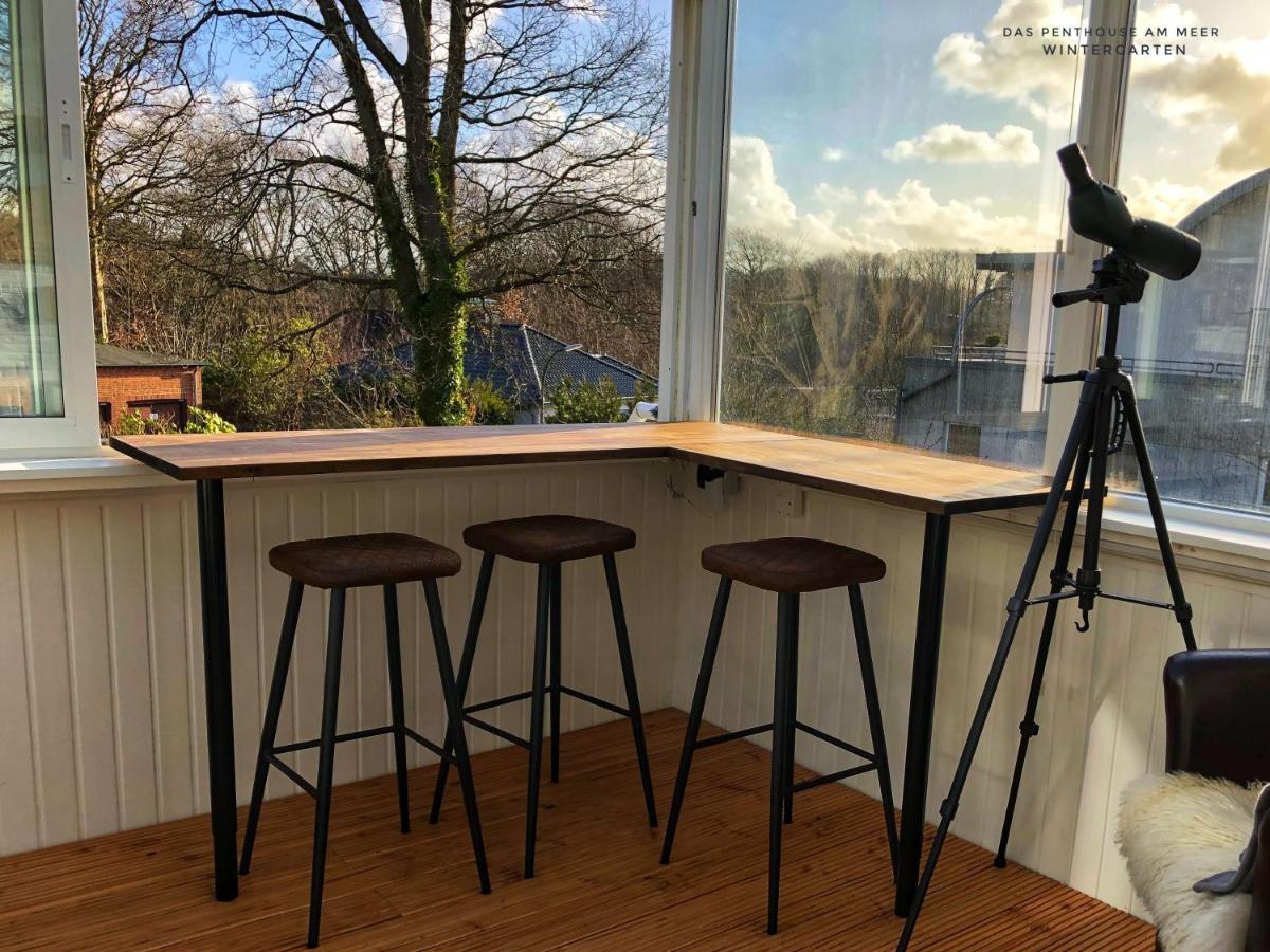 Das Penthouse Am Meer - Logenplatz An Der Foerde - Glücksburg Dış mekan fotoğraf