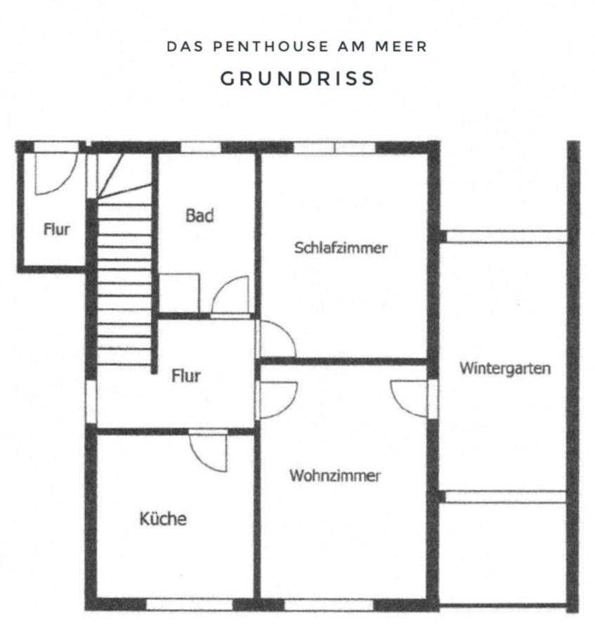 Das Penthouse Am Meer - Logenplatz An Der Foerde - Glücksburg Dış mekan fotoğraf