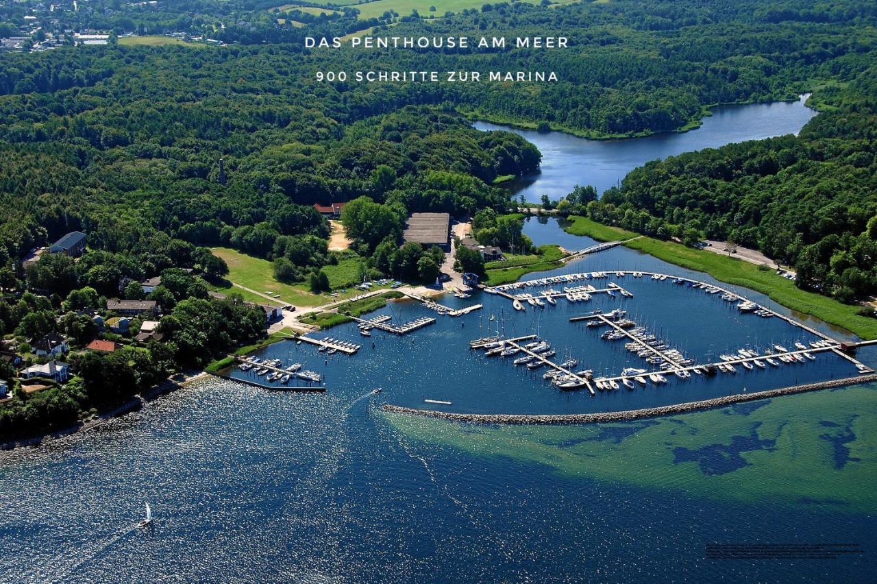 Das Penthouse Am Meer - Logenplatz An Der Foerde - Glücksburg Dış mekan fotoğraf